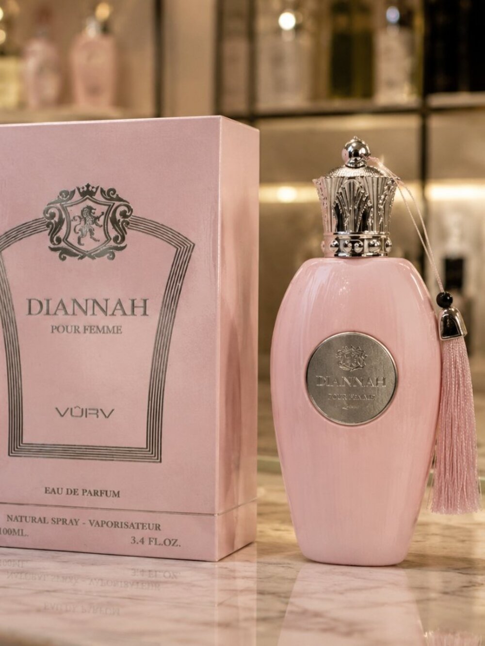 Lattafa Vurv Diannah Pour Femme EDP For Woma 100ML 3.4Fl,Oz